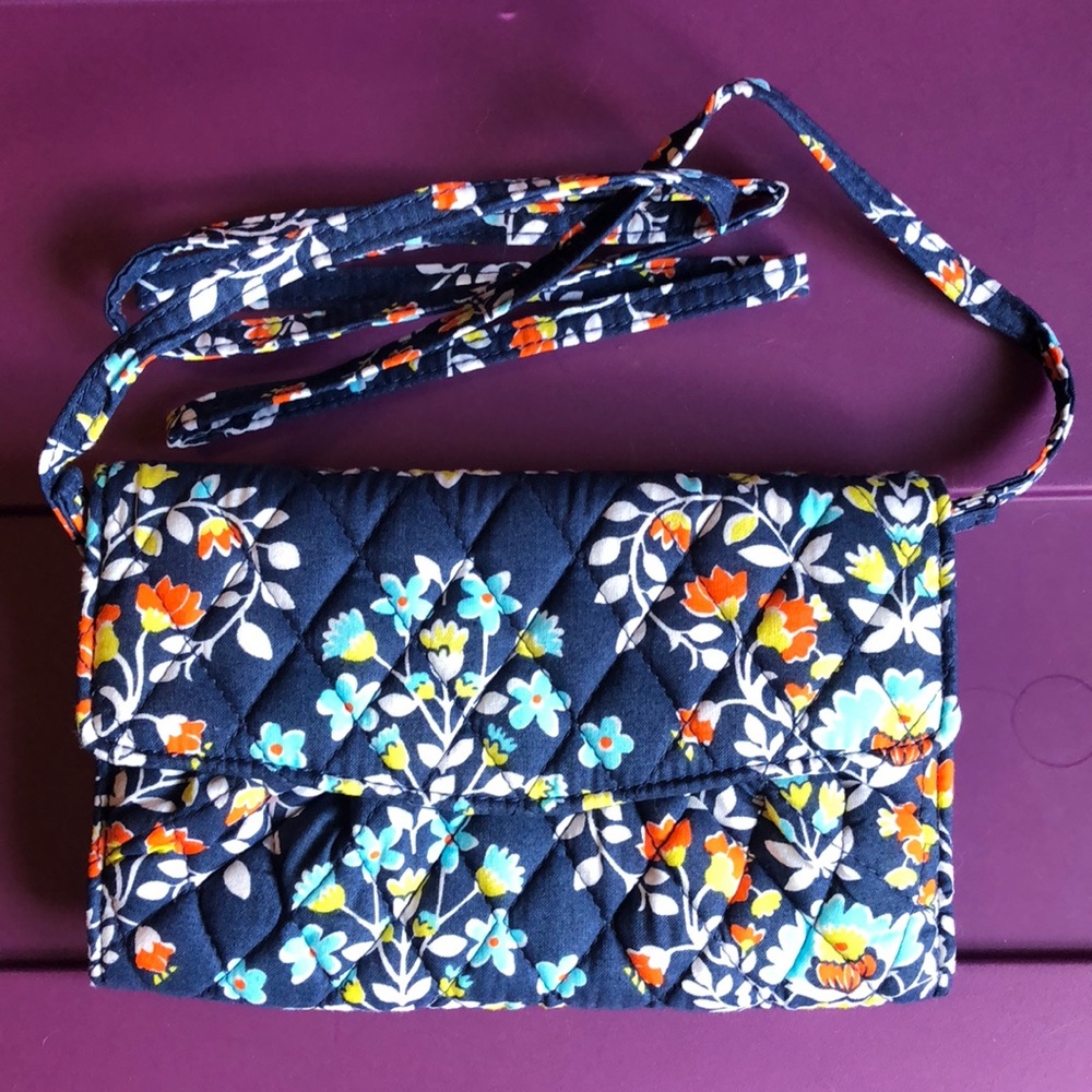 Vera Bradley Factory Style Strap Wallet